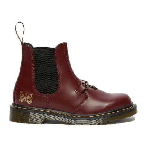 Dr. Martens 2976 Snaffle Chelsea Boots Needles Cherry Red Sz 13