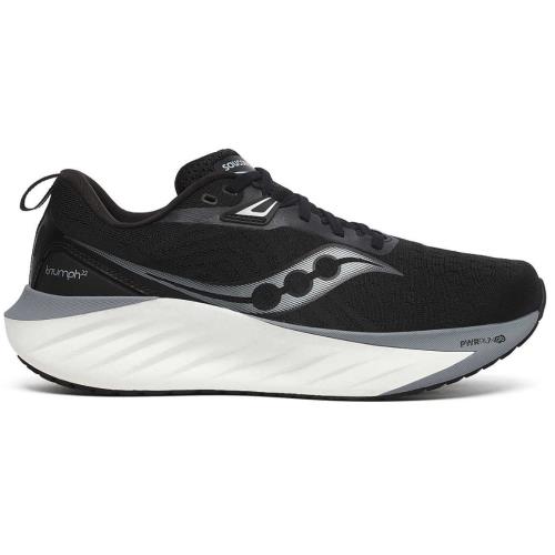 Saucony Triumph 22 Running Shoe in Various Colors Men`s US Sizes 7-15 Medium - Black/White