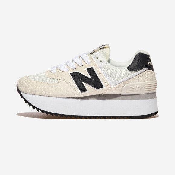 New Balance 574+- Ivory / WL574ZAH / Womens Shoes Sneakers Expedited