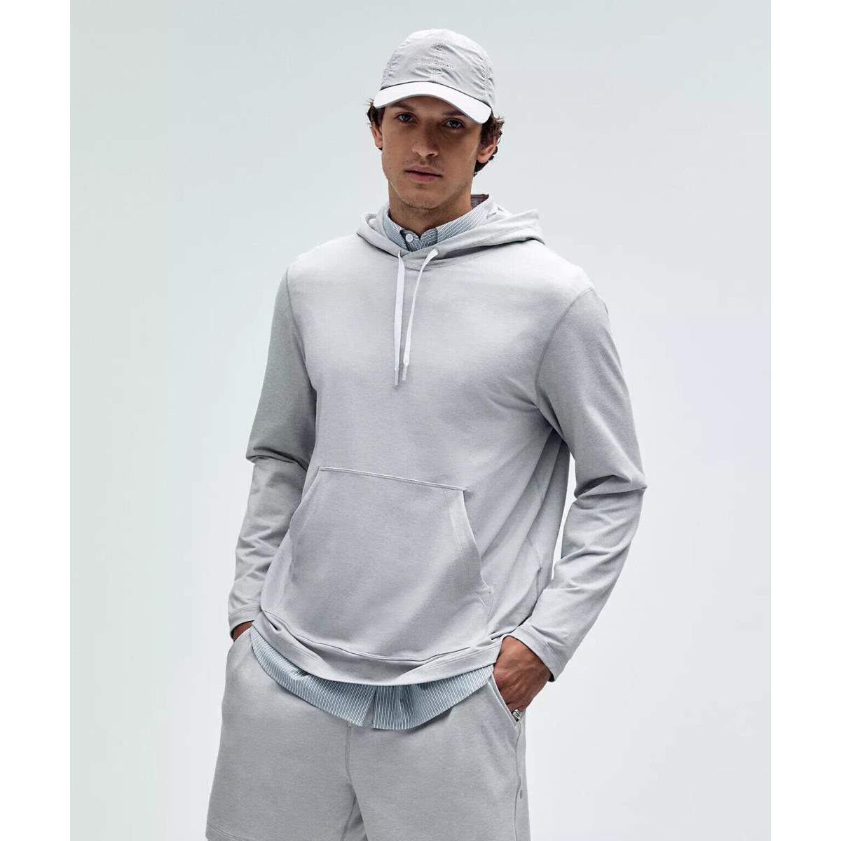 Lululemon Soft Jersey Pullover Hoodie. Choose Your Color Heathered Silver Drop