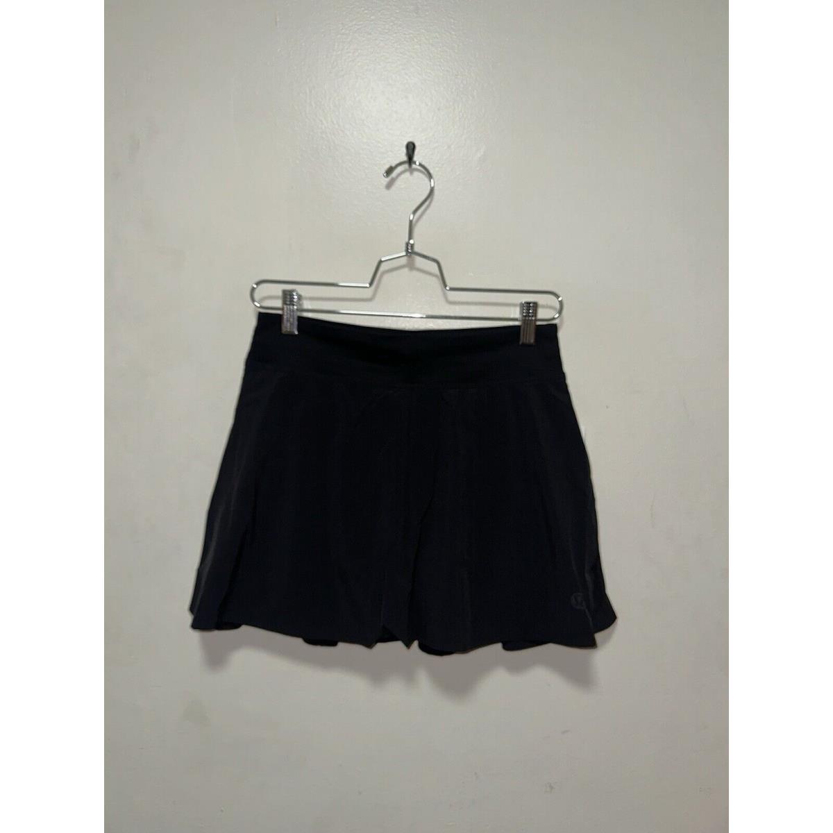 Lululemon Lightweight High-rise Tennis Skirt Size 6 Black