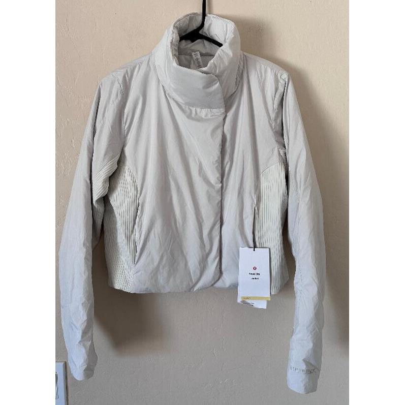 Lululemon Sleek City Primaloft Jacket Bone Women Size 0