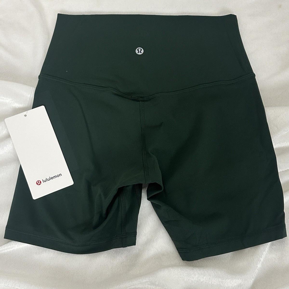 Lululemon Align High Rise Short 6 Legacy Green Size 6