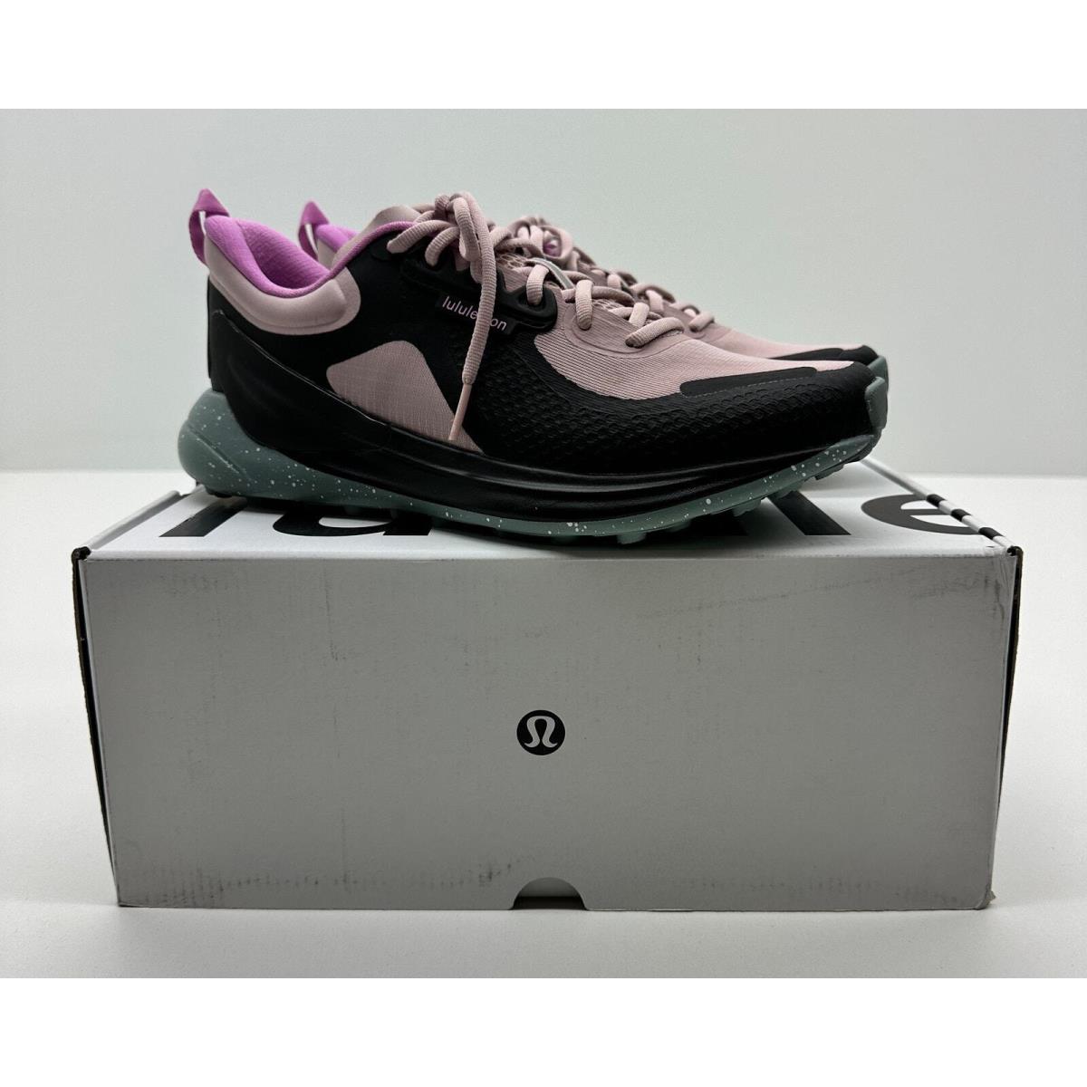 Lululemon Women`s Blissfeel Trail Run Sneaker Mink/black Size 8 04S