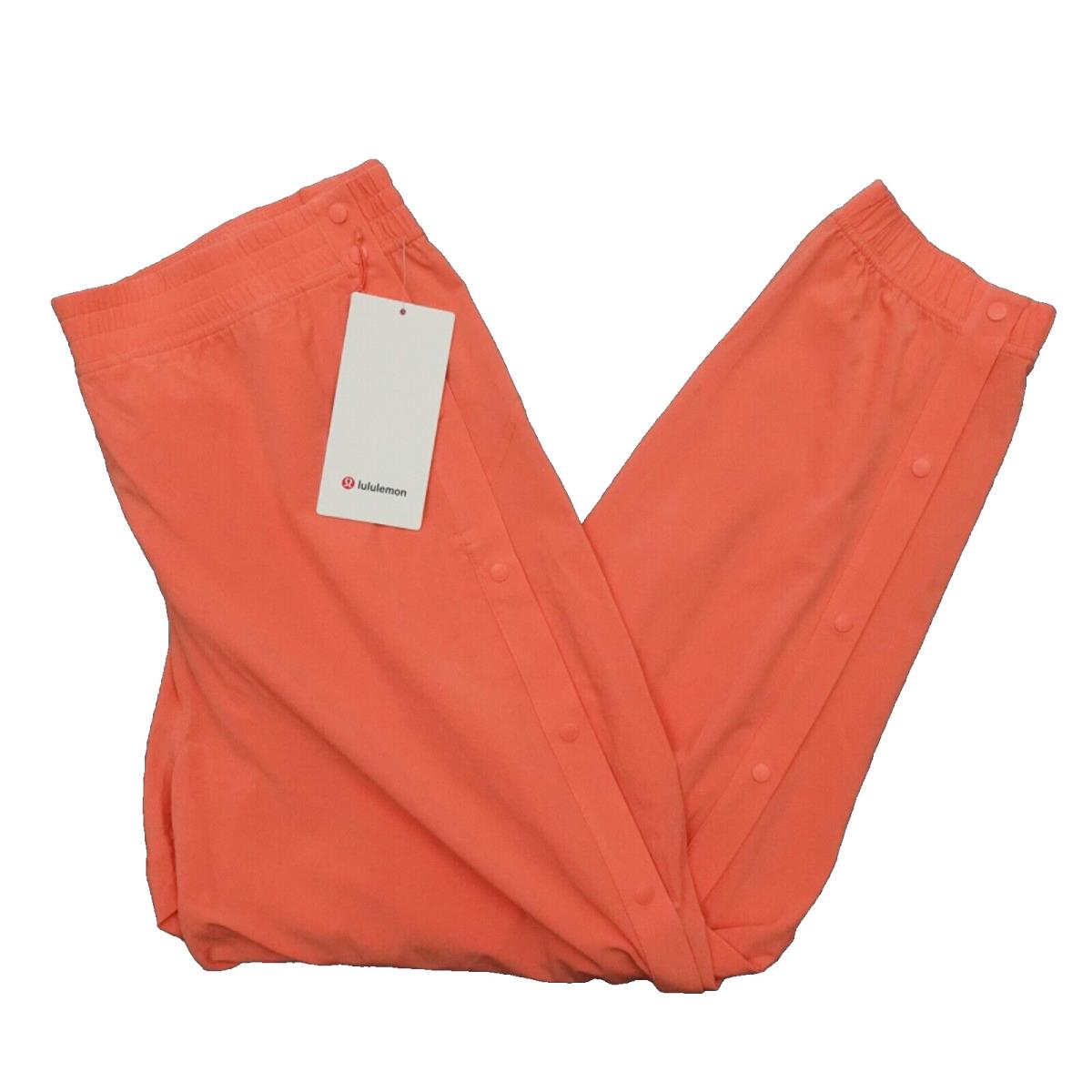 Lululemon Size 14 Tearaway Mid Rise Track Pant Crlk Coral Kiss Orange