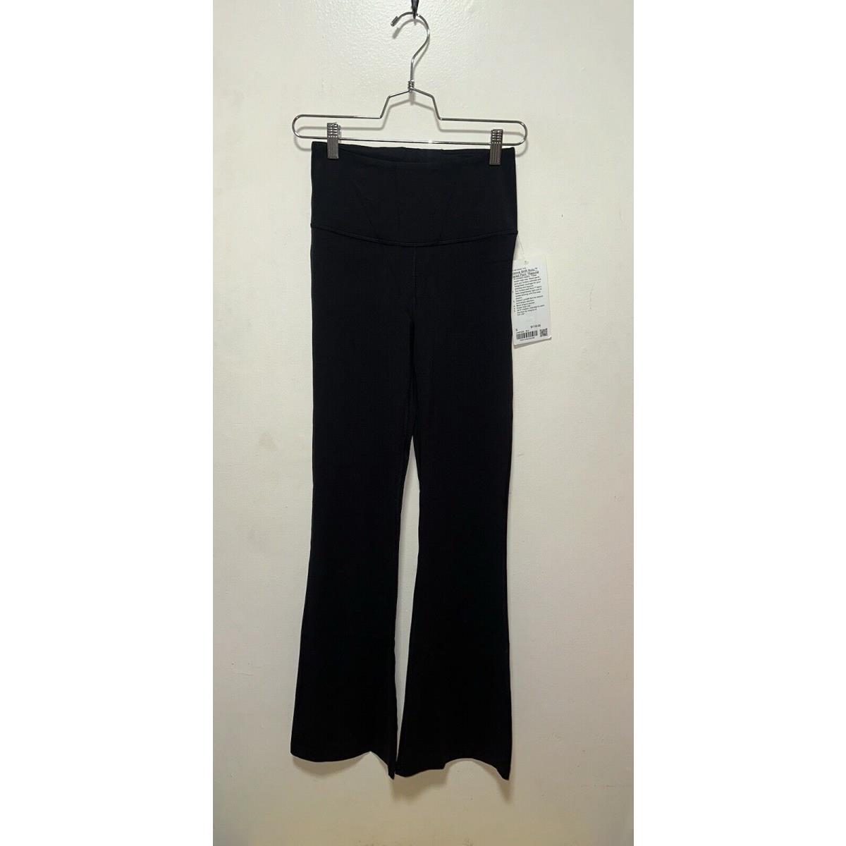 Lululemon Groove Shr Nulu Flared Pant Regular Size 6 Black