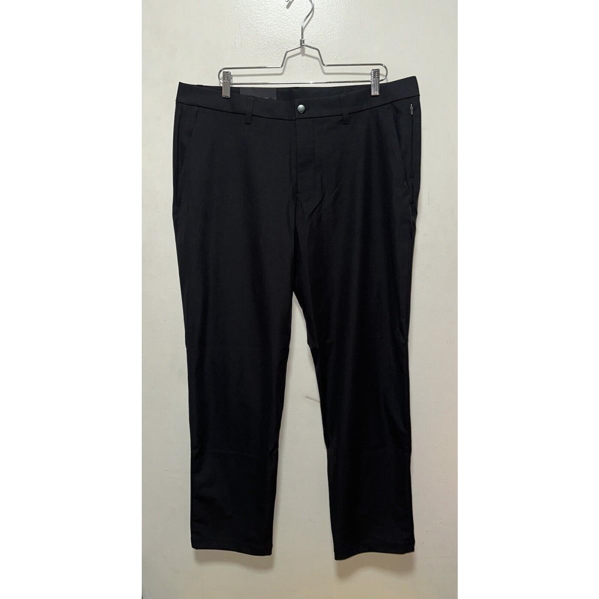 Mens Lululemon Abc Relaxed-fit Trouser 34 L Warpstreme Size 38 Black