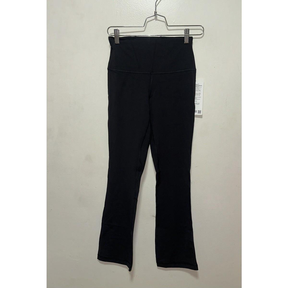 Lululemon Align Mini-flare Pant Xshort Size 6 Black 28 L