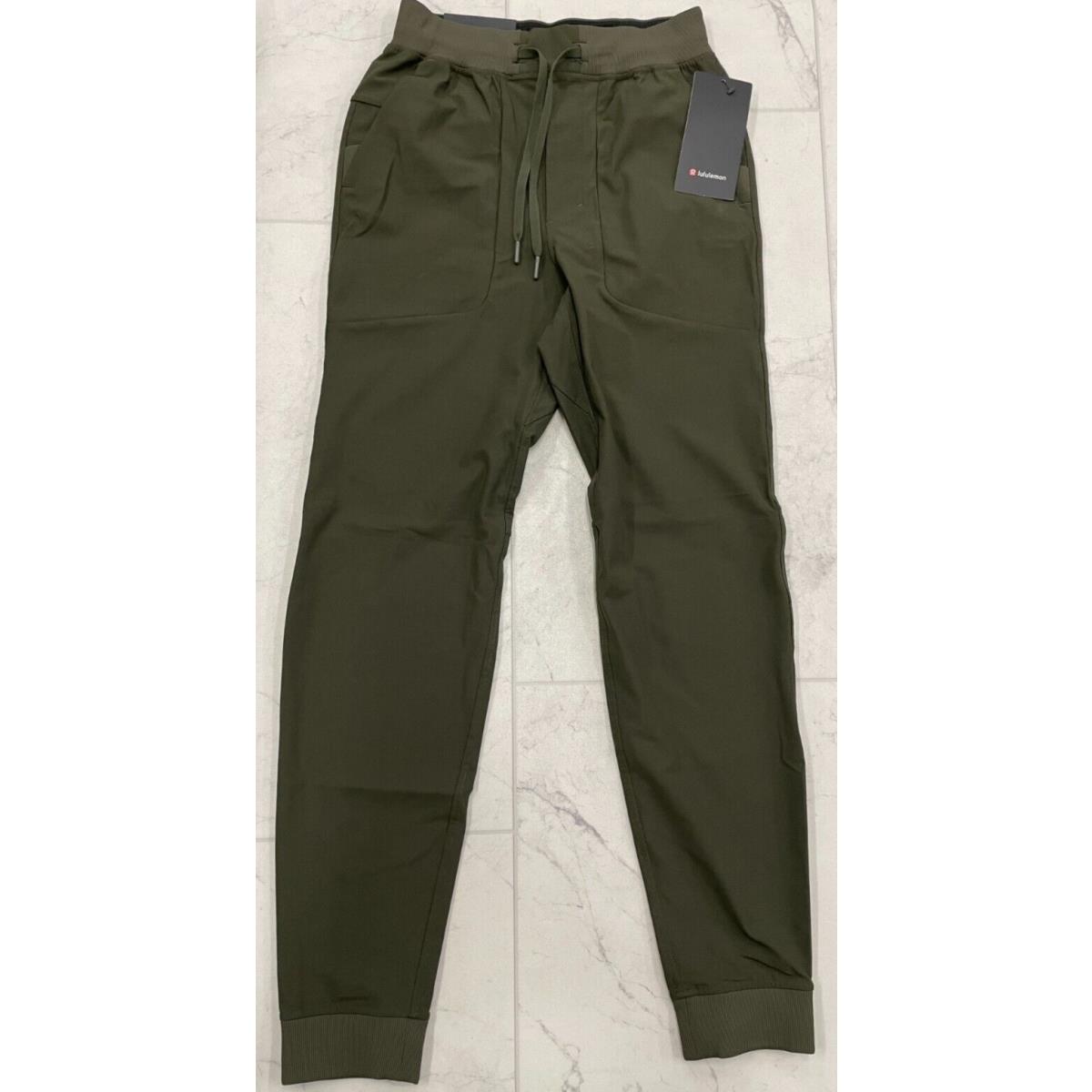 Lululemon Men`s Abc Jogger In Dark Olive Green Size: X-small