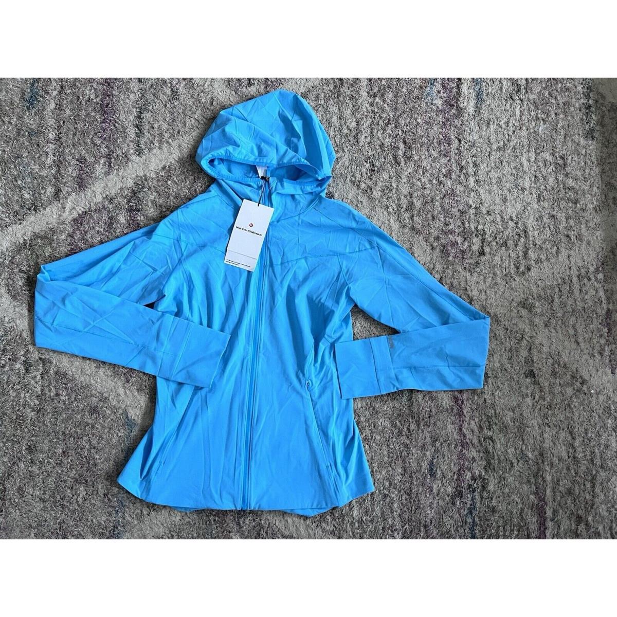 Lululemon Mist Over Windbreaker Kayak Blue Size 8