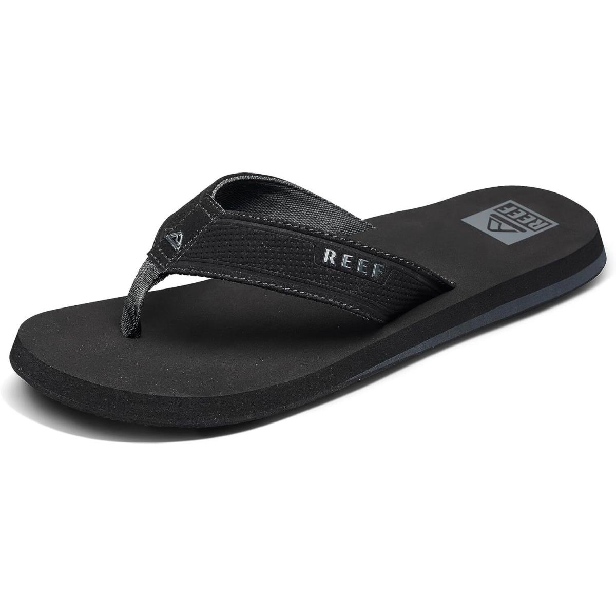 Reef Mens The Layback Sandal Black