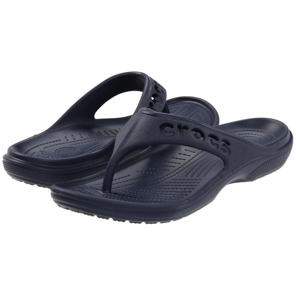 Unisex Sandals Crocs Baya Flip - Navy