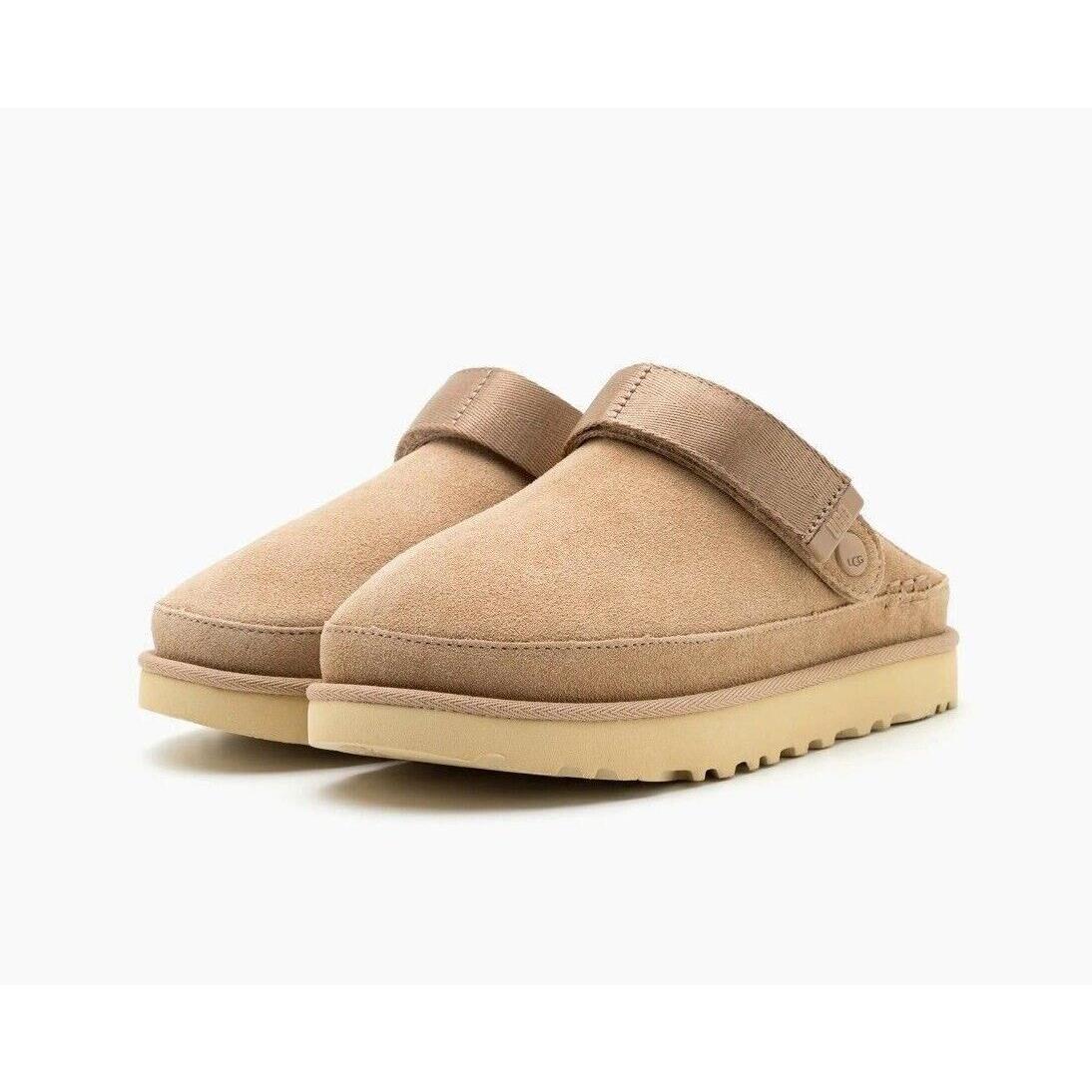 Ugg Brand Women`s Goldenstar Clog Slippers Shoes Sand