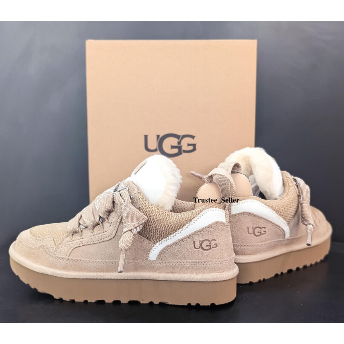 Ugg Brand Women`s Comfy Lowmel Fashion Shoes Sneakers Sand 1144032