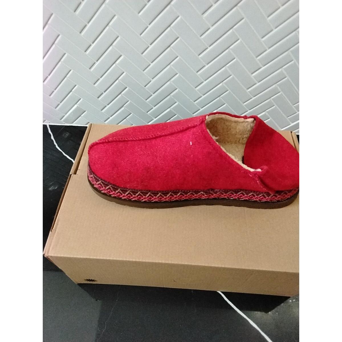 Ugg Refelt Tasman Slipper Red 11