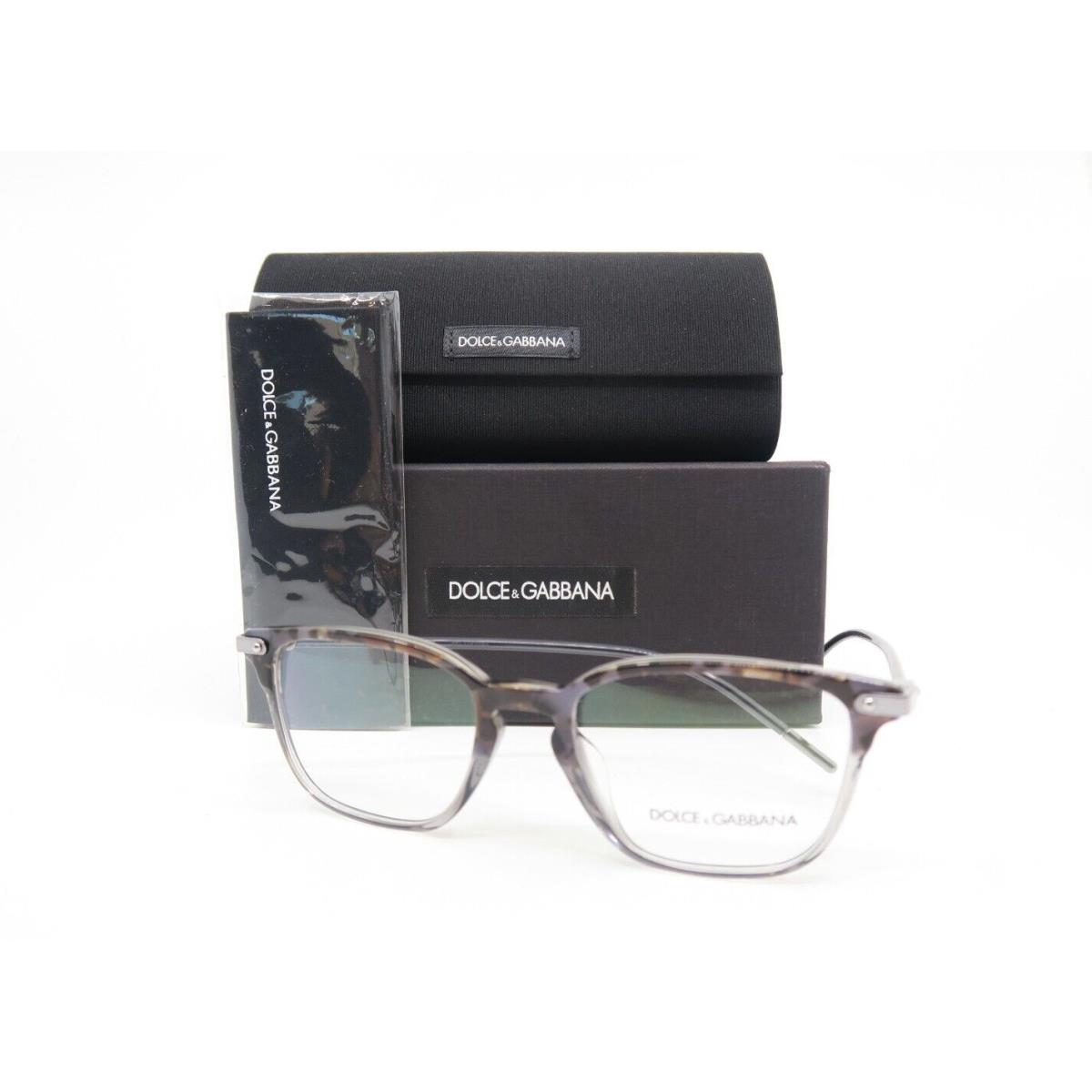 Dolce Gabbana DG 3302-F 3183 53mm Grey Marble Eyeglasses Asian Fit