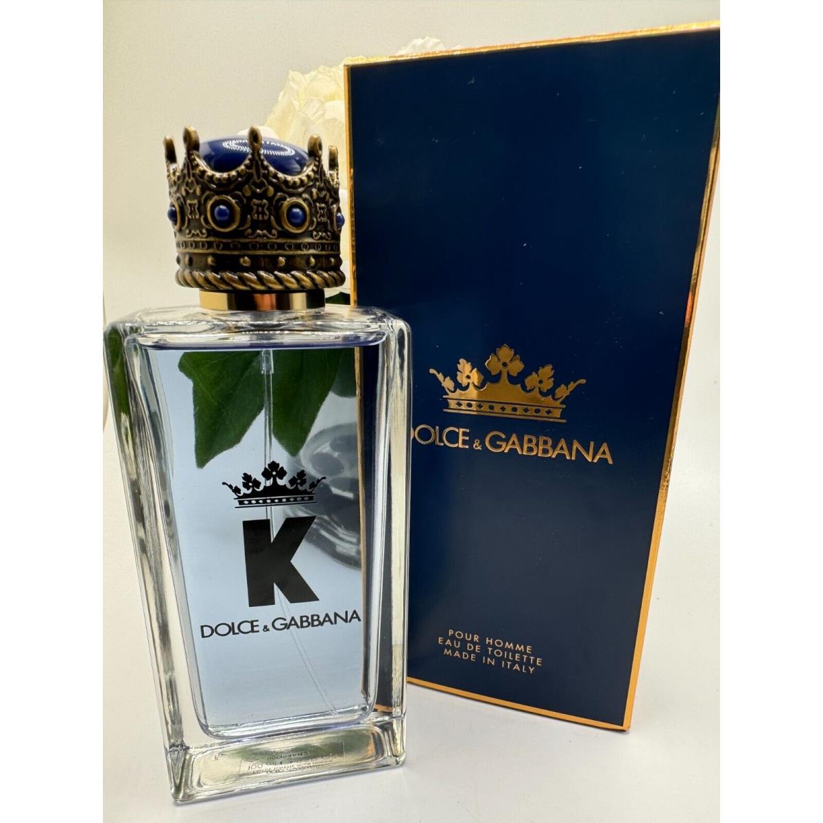 Dolce Gabbana K King Pour Homme For Men Eau de Toilette 3.3oz / 100mL Unsealed