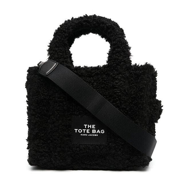 Marc Jacobs The Teddy Small Tote Bag - H012M06FA21 Black (001)