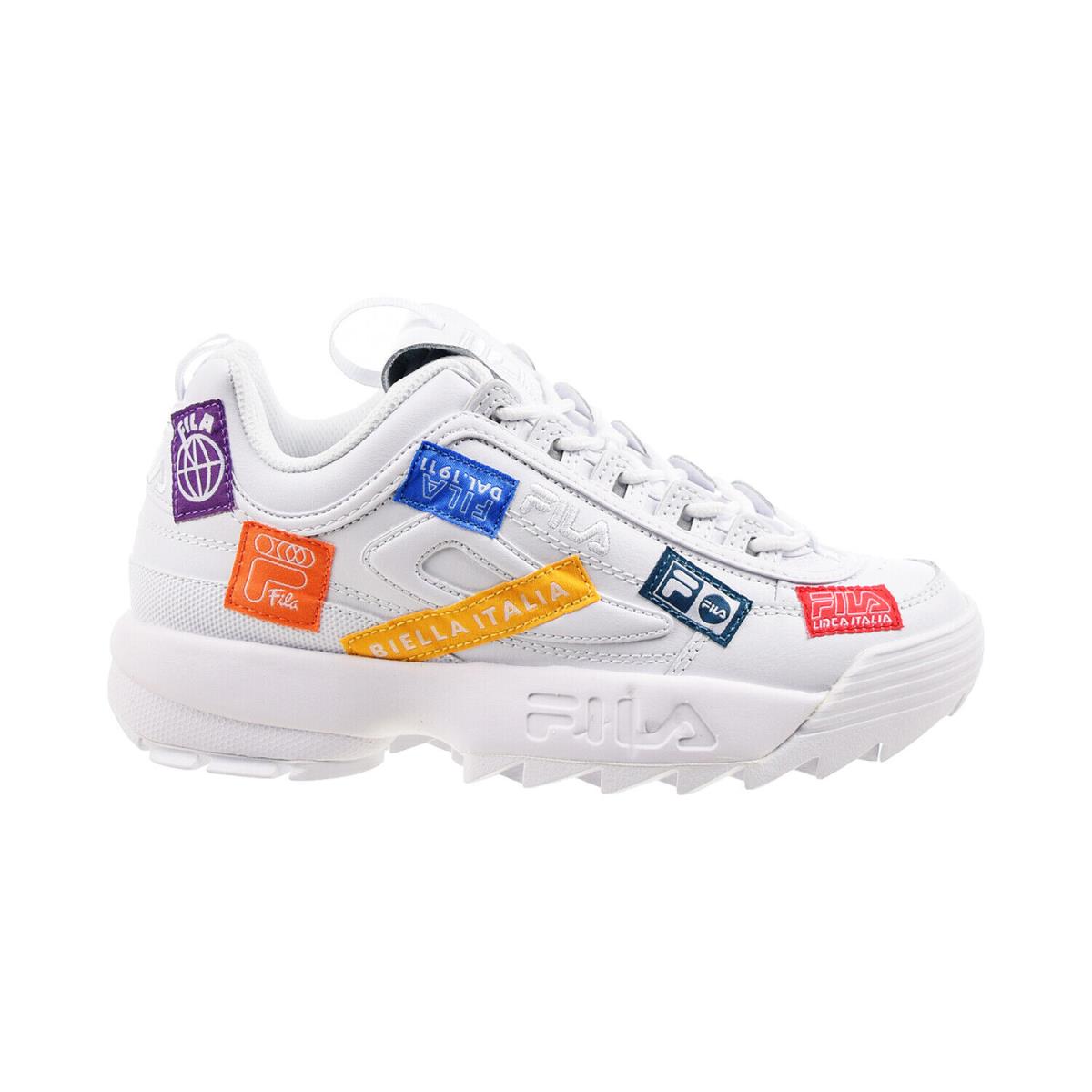 Fila Disruptor II 110th Year Anniversary Women`s Shoes White-multi 5XM01560-199 - White-Multi