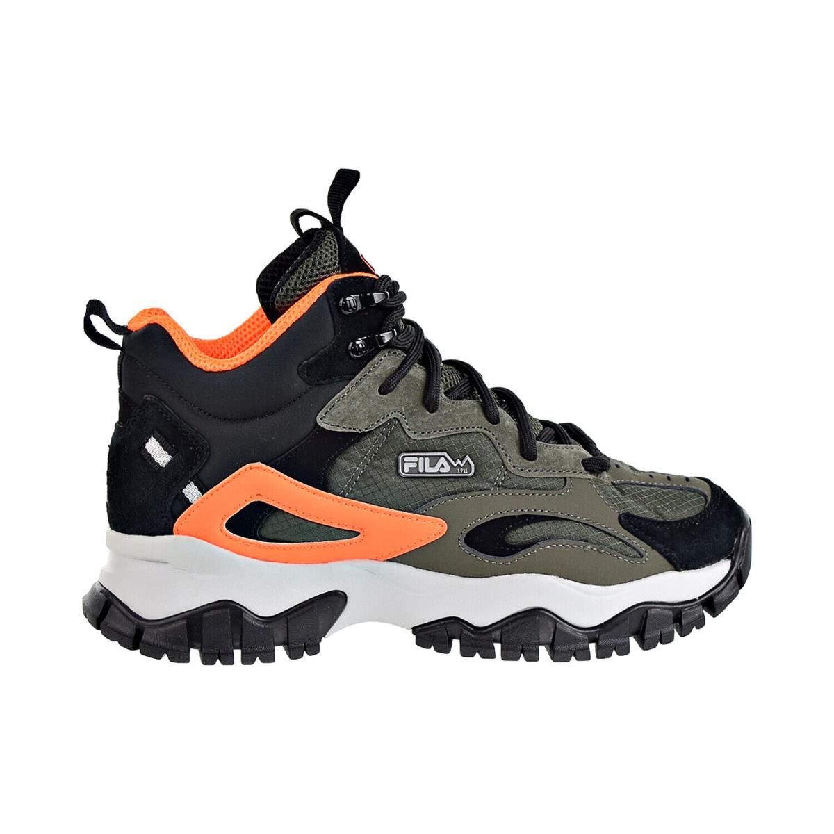 Fila Ray Tracer TR 2 Mid Men`s Shoes Tarmac-black-shocking Orange 1RM01557-302