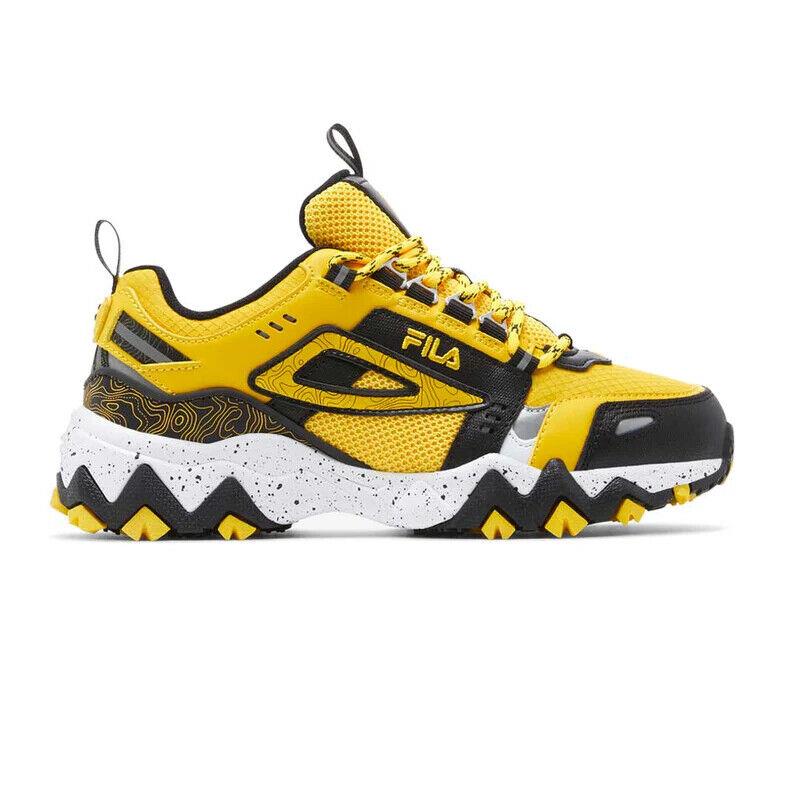 Fila Kids Shoe- Oakmont Tr-yellow/black - yellow/black