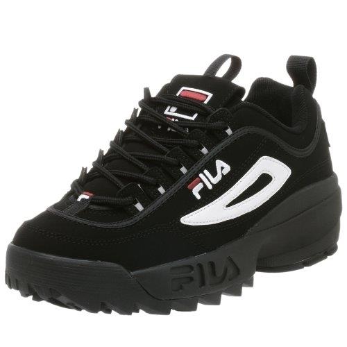 Fila Mens Disruptor 2 Sneaker Black/white/red - Fw01653-018 7.5 Blk/wht/red - Blk/Wht/Red