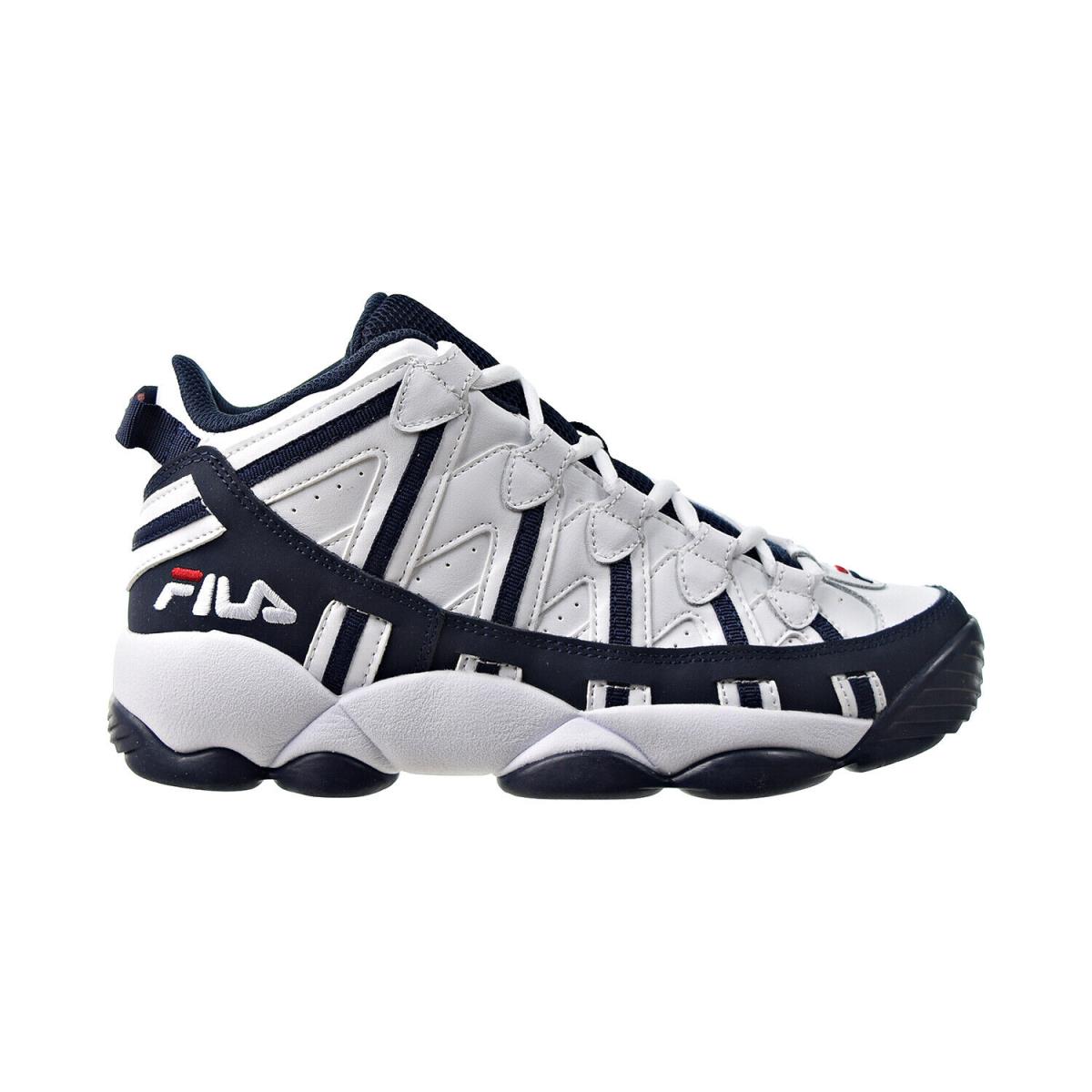 Fila Stackhouse Spaghetti Big Kids` Shoes White-navy-red 3BM00783-125 - White-Navy-Red