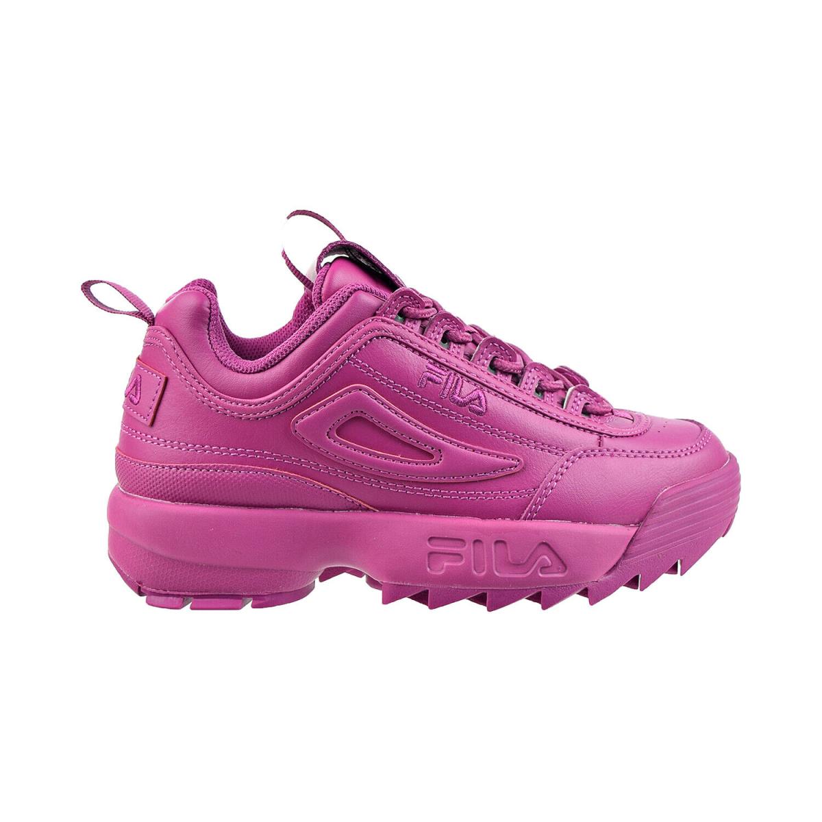 Fila Disruptor II Premium Womens Shoes Festival Fuchsia 5xm01763-501 - Festival Fuchsia