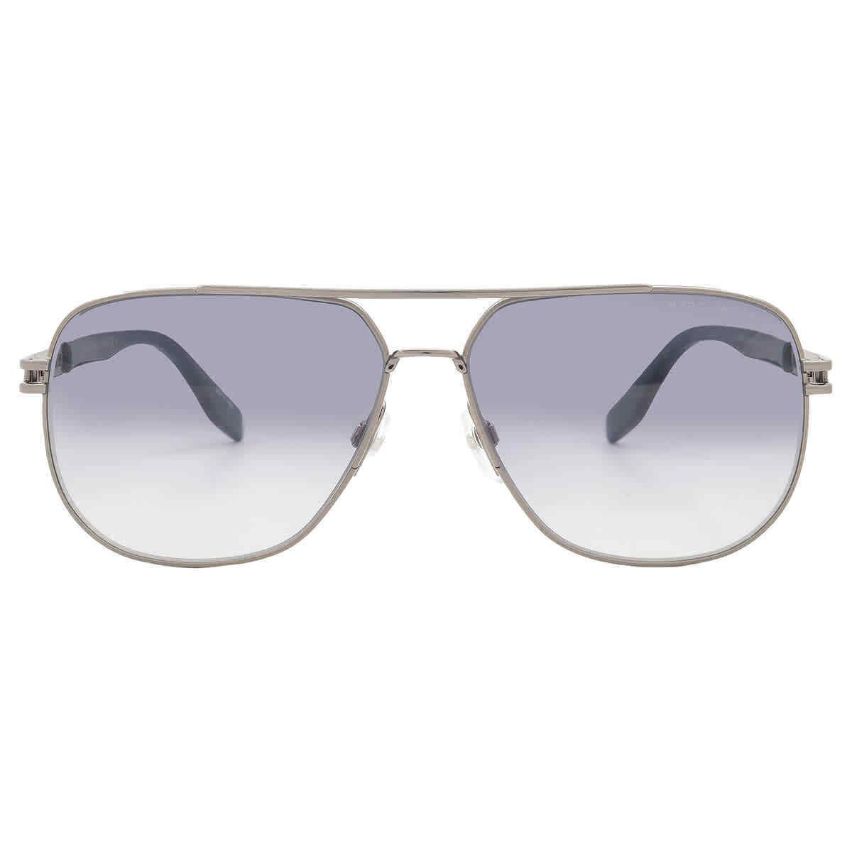 Marc Jacobs Dark Grey Gradient Navigator Men`s Sunglasses Marc 633/S 0KJ1/9O 60 - Frame: Grey, Lens: Grey