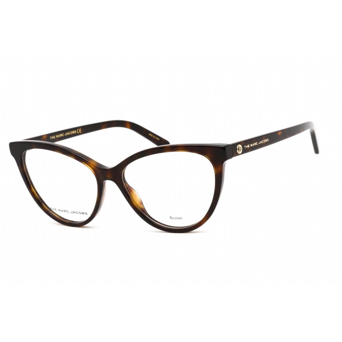 Marc Jacobs MJ560-086-54 Eyeglasses Size 54mm 15mm 140mm Havana Women