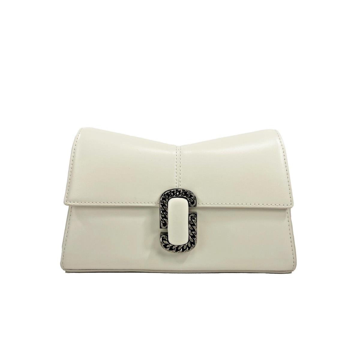 Marc Jacobs The St Marc Chain Wallet White Crossbody Bag