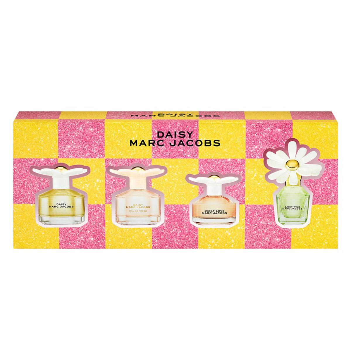 Marc Jacobs Daisy Coffret 4-Piece Gift Set Daisy+eau So Fresh+love+wild 0.13OZ