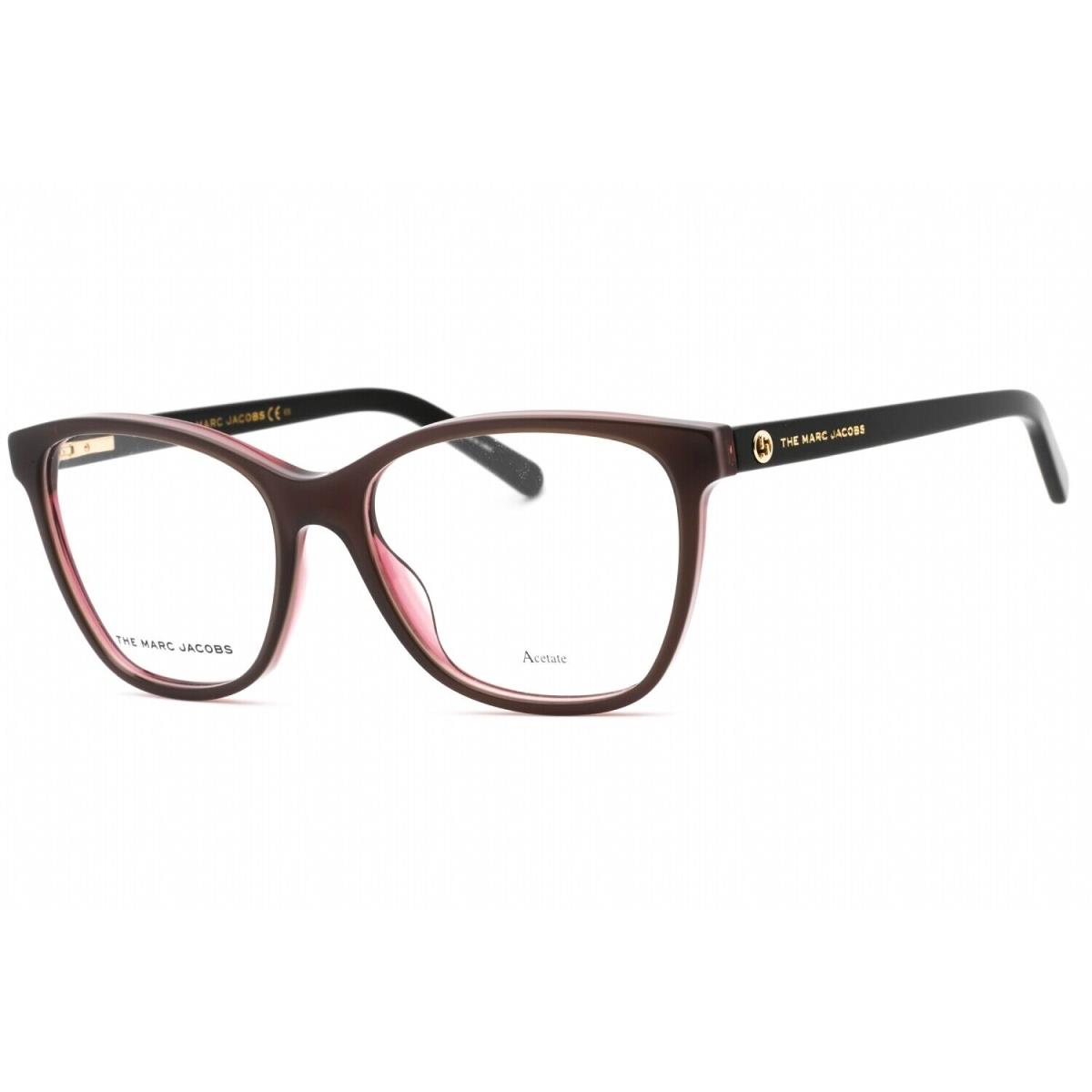 Marc Jacobs Marc 557 7QY Eyeglasses Gray Burgundy Frame 53mm