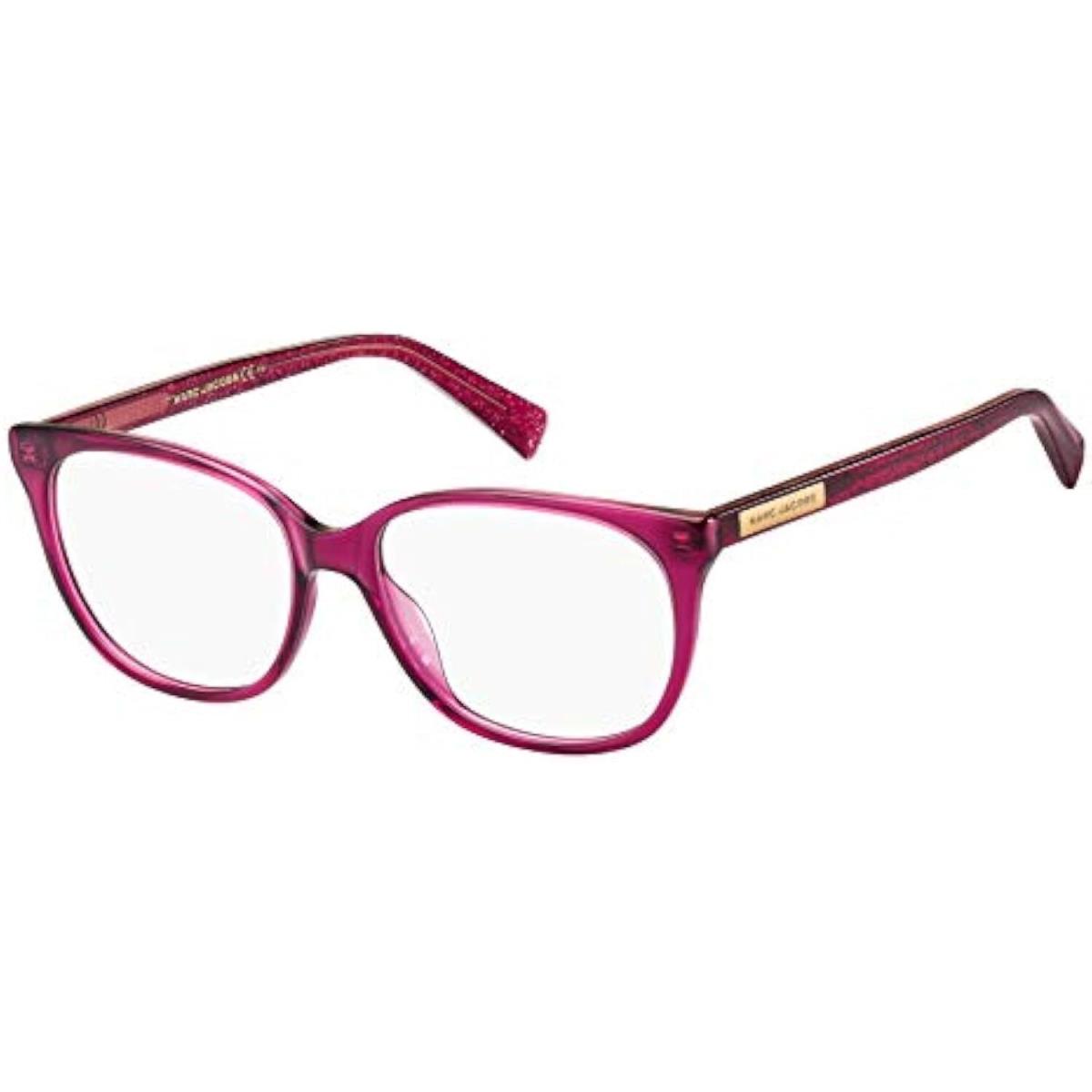 Marc Jacobs Marc 430 8CQ Crystal Cherry Eyeglasses 53mm with Glitter Temples