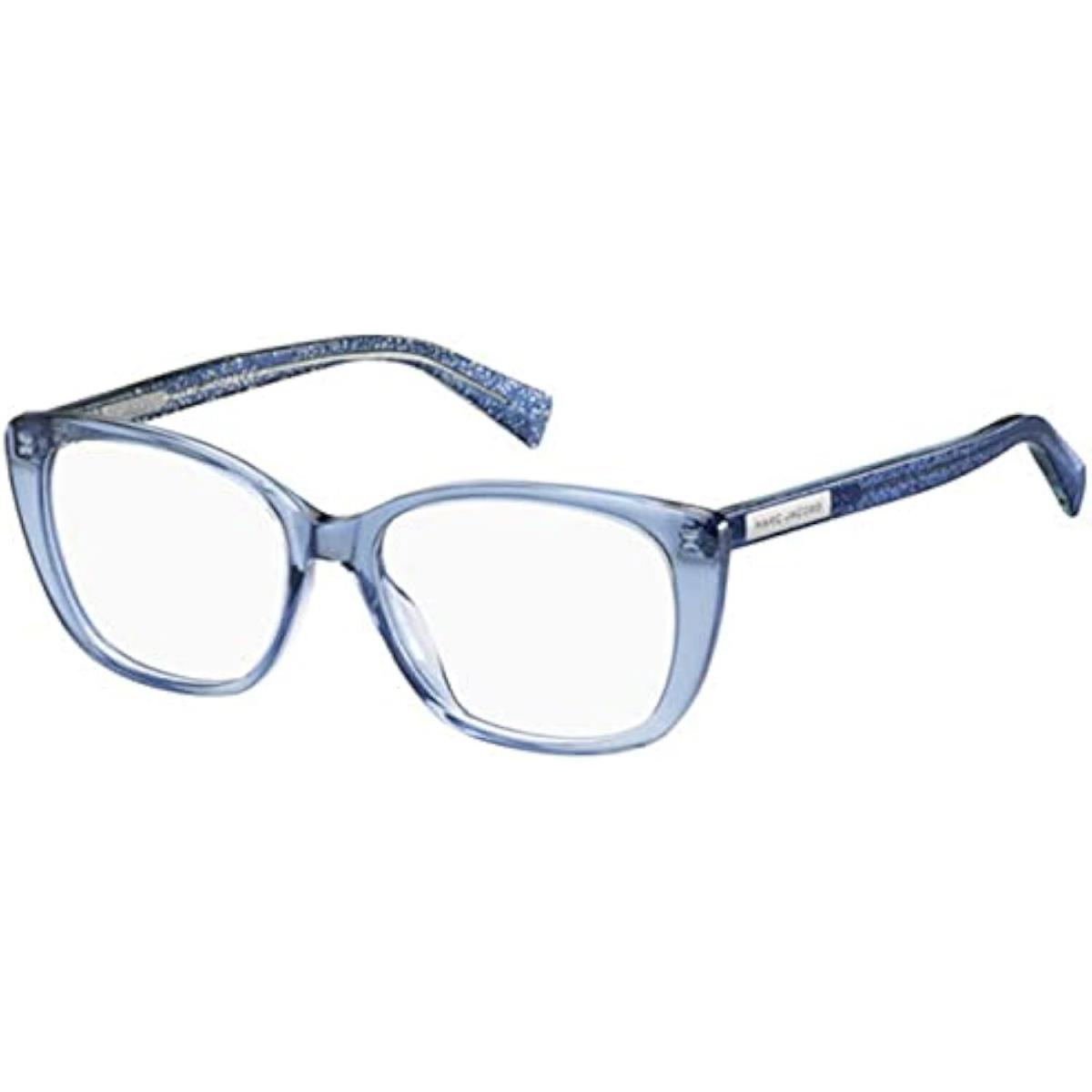 Marc Jacobs Marc 428 Pjp Crystal Blue Glitter Eyeglasses 52mm with MJ Case