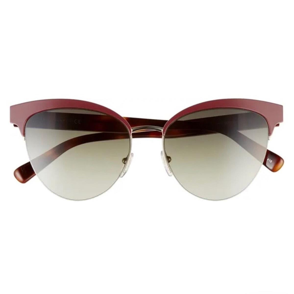 Longchamp Heritage Stripes 55mm Cat Eye Sunglasses