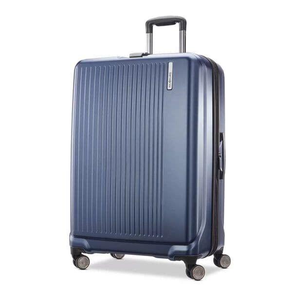 Samsonite Amplitude Hardside Large Checked Luggage Spinner 29 Blue