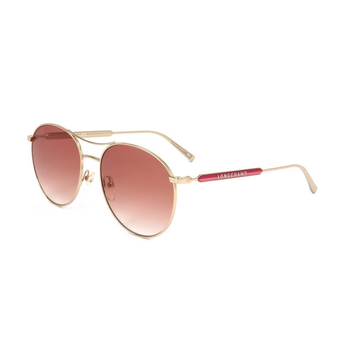 Longchamp LO133S 770 Rose Gold 56/17/140 Women`s Sunglasses