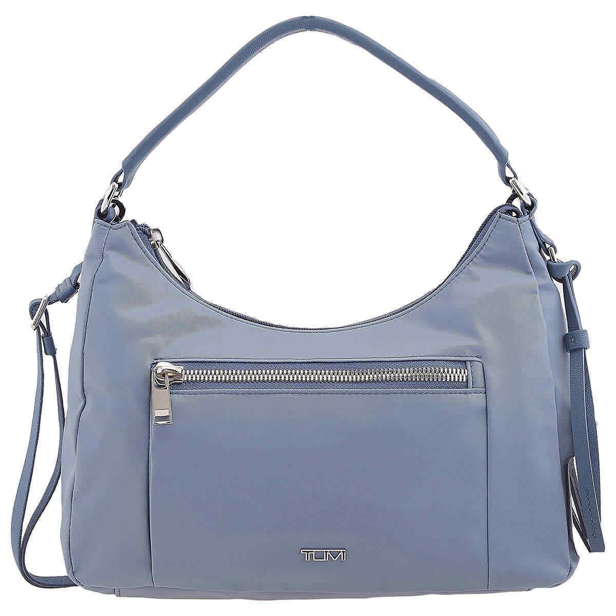 Tumi Denim Blue Adelaide Hobo Crossbody Bag 0196610DBLE