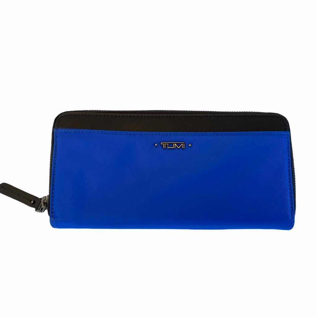 Tumi Vista Slg Slg Zip-around Dazzling Blue Continental Wallet 04843802DBLO