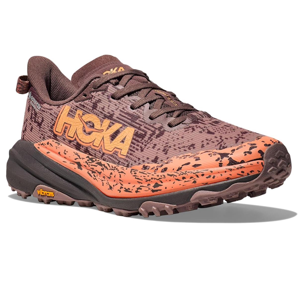 Woman`s Sneakers Athletic Shoes Hoka Speedgoat 6 Gtx Smoky Quartz/Quartzite