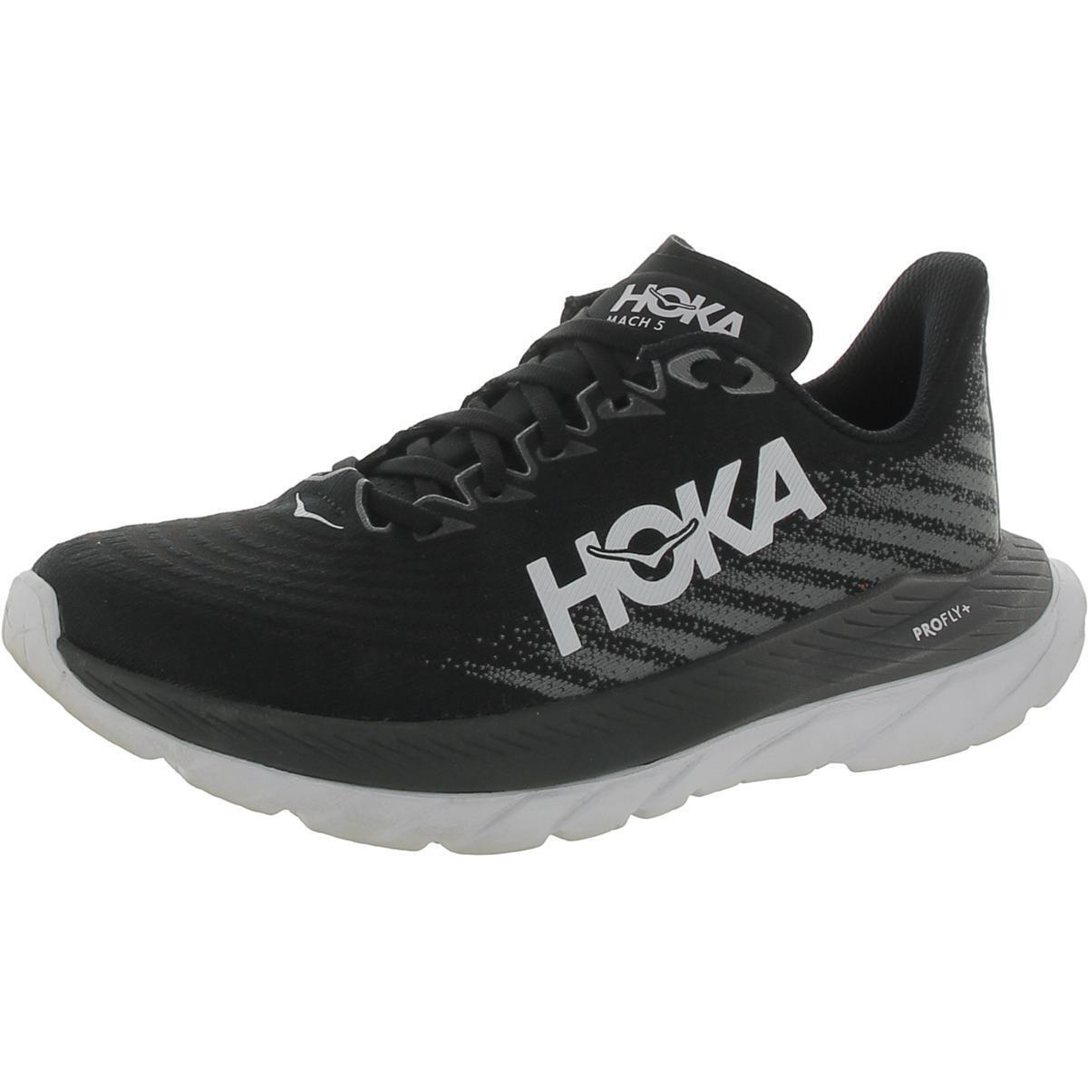 Hoka One One Womens Mach 5 Sport Athletic Running Training Shoes Bhfo 3843 - Black/Castlerock