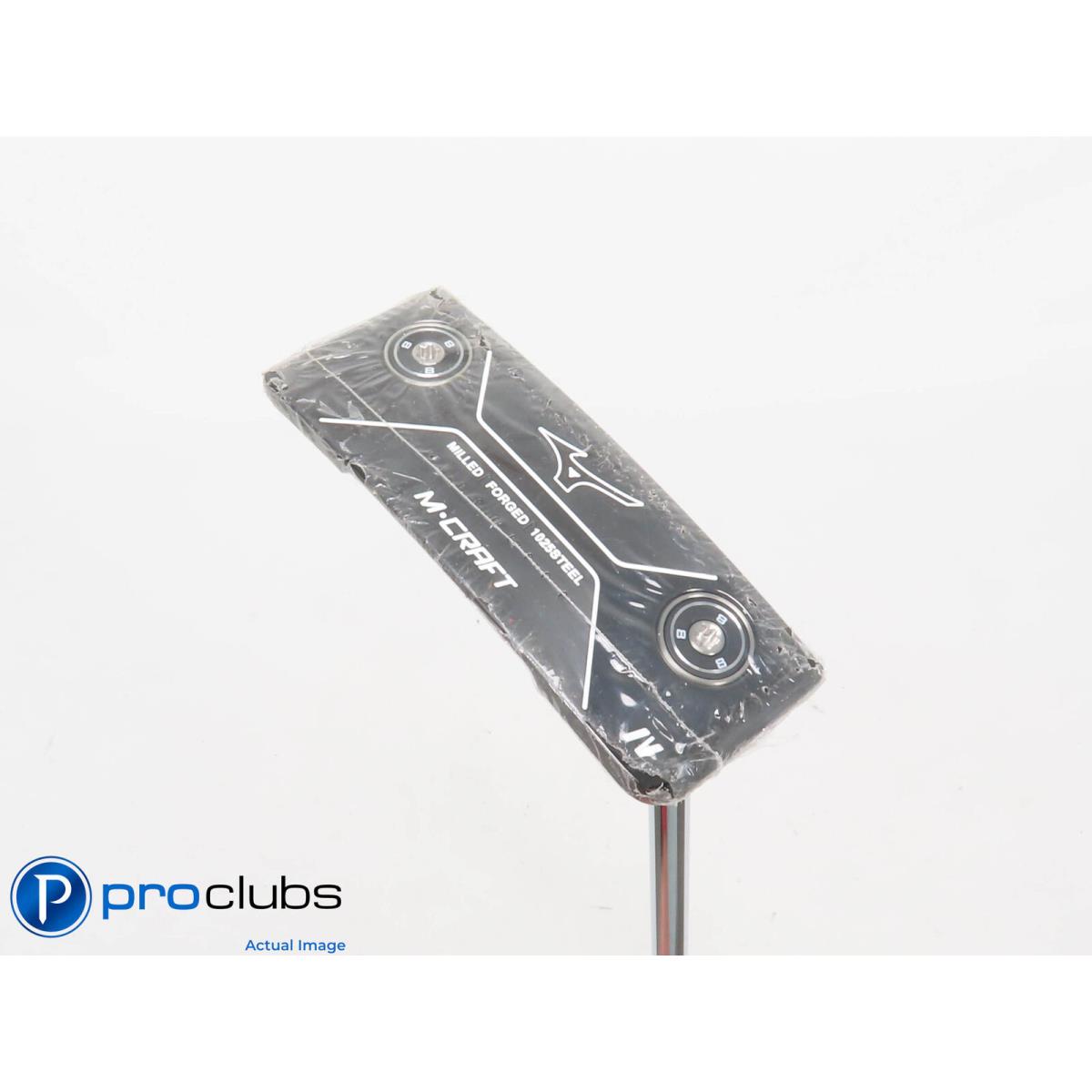 Mizuno M-craft Type 4 Black Ion 34 Putter - Lamkin Deep Etched - 412641