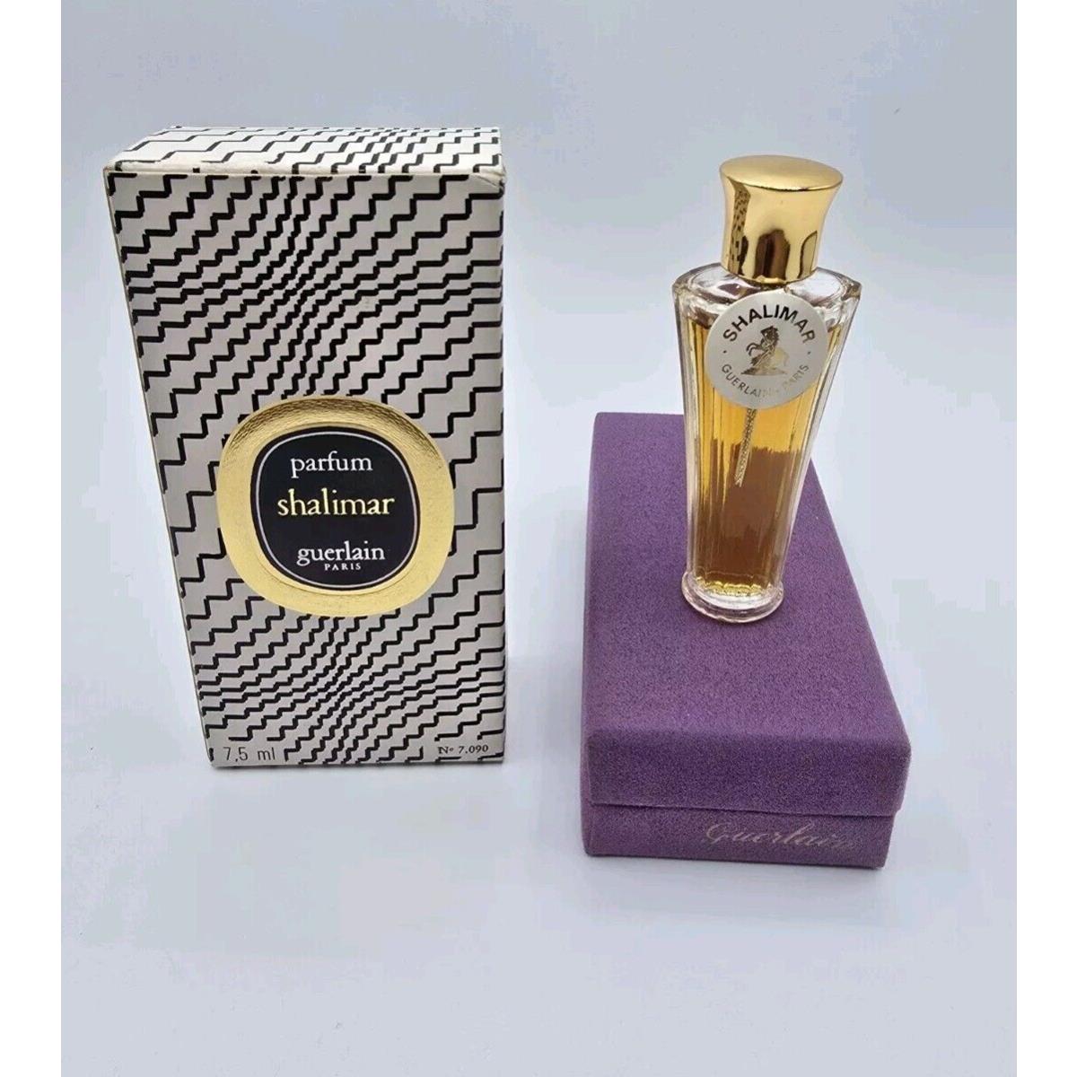 Vintage 1967 Guerlain Shalimar Extrait Perfum 7.5ML Fluid