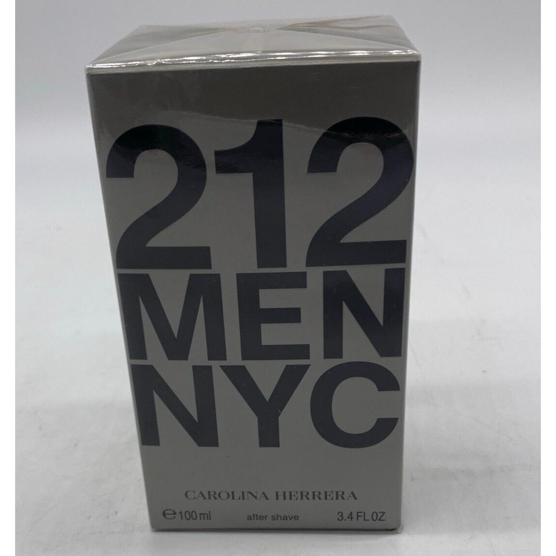 Carolina Herrera 212 Nyc Men 3.4 fl oz Men`s After Shave Splash Old Formula