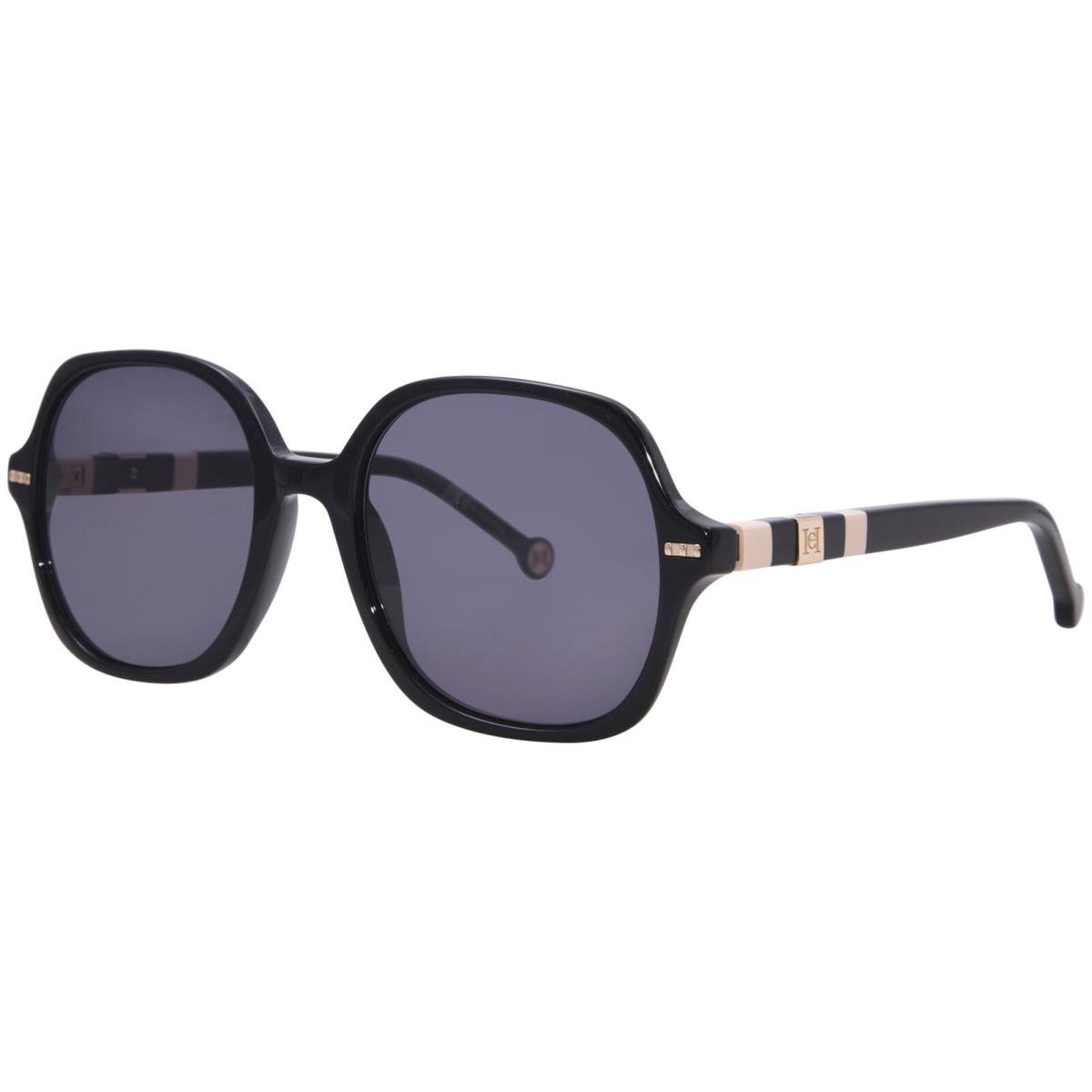 Carolina Herrera HER-0106/S Kdxir Sunglasses Women`s Black/nude/grey 55mm