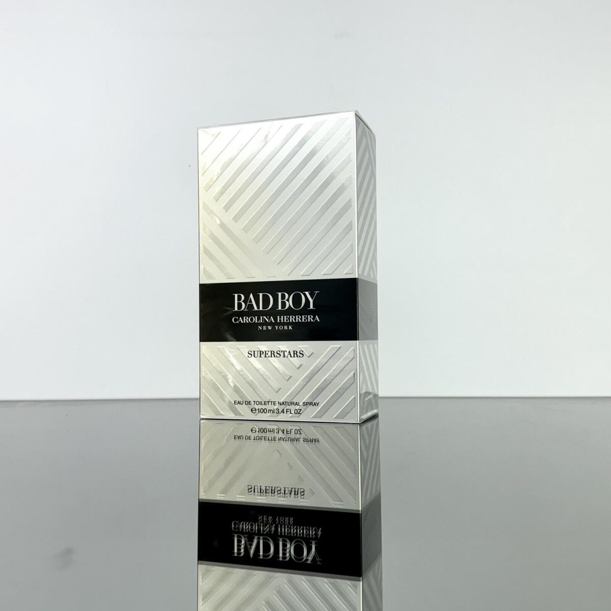 Carolina Herrera Bad Boy Superstars For Men 3.4oz-100ml Edt Spr New-sealed BJ36