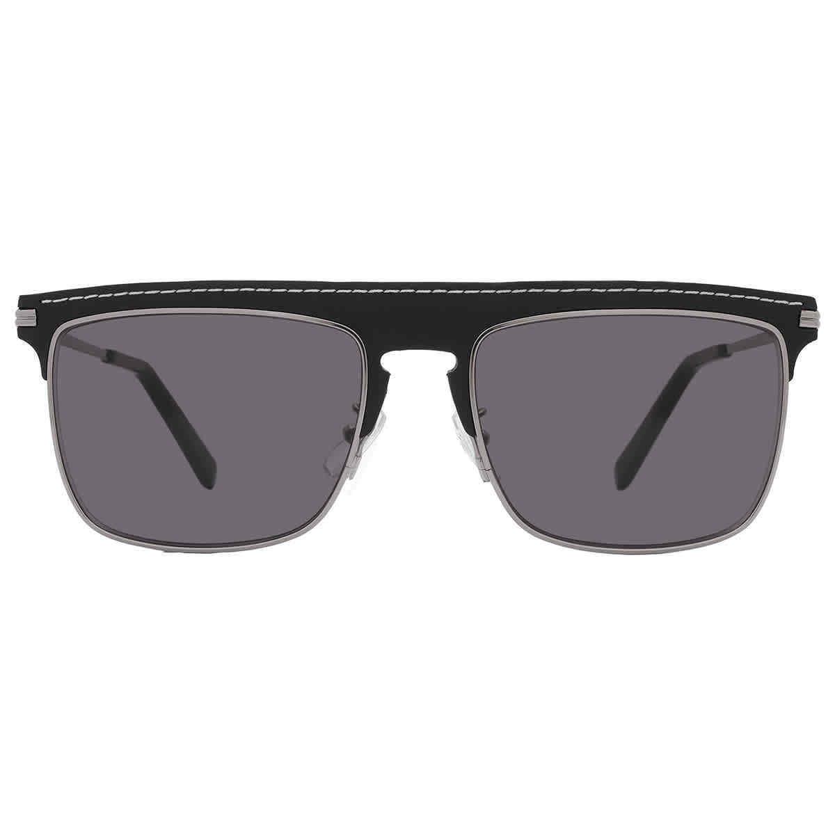 Loewe Grey Browline Unisex Sunglasses LW40006U 20A 56 LW40006U 20A 56