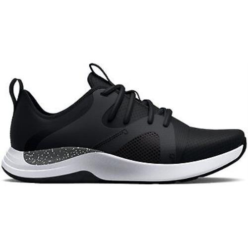 Under Armour Women`s UA Charged Breathe Lace TR Training Shoes Black/jet Gray/wh - Black-Jet Gray-White