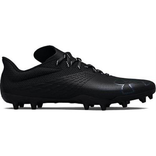 Under Armour Men`s UA Blur Select MC Football Cleats Black/black/white - 3023722